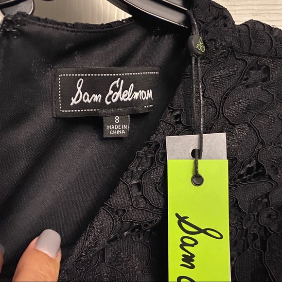 Sam Edelman Long Sleeve Lace Dress - Picture 5 of 8